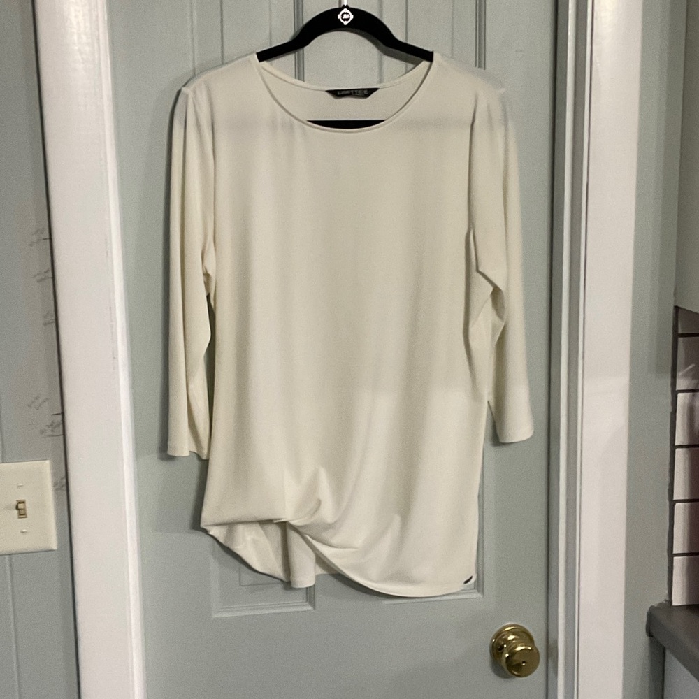 LISETTE Cream Women's Blouse